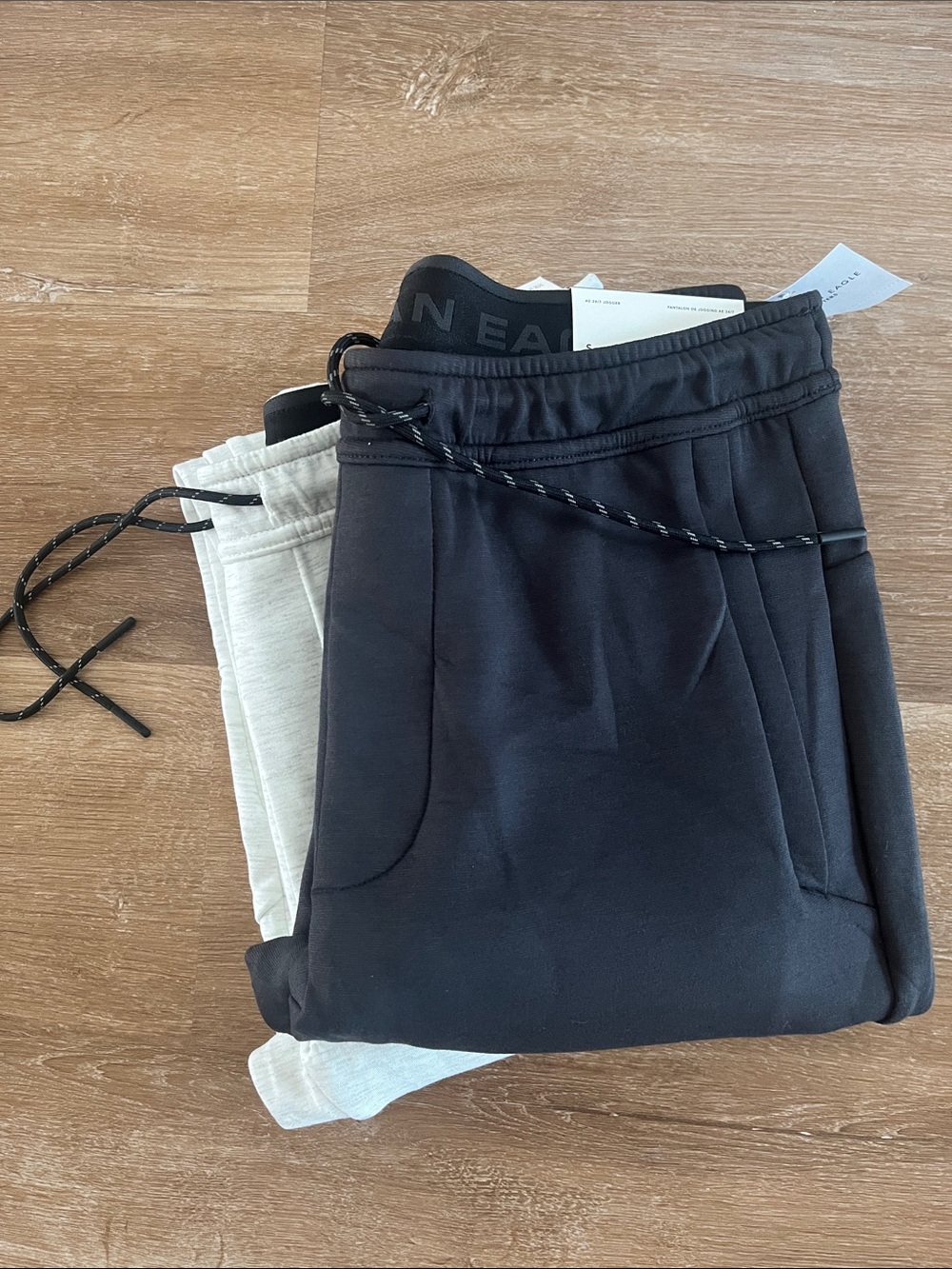 NWT American Eagle Knit Joggers with Drawstring Waist — Set of 2